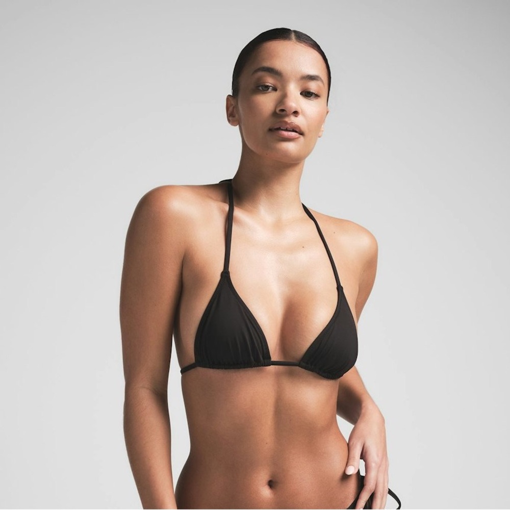 SKIMS SWIM TRIANGLE BIKINI TOP ONYX XS S L XL - Picture 3 of 6